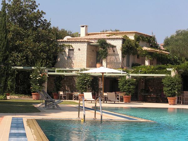 Villa Sylva pool in Corfu, Greece