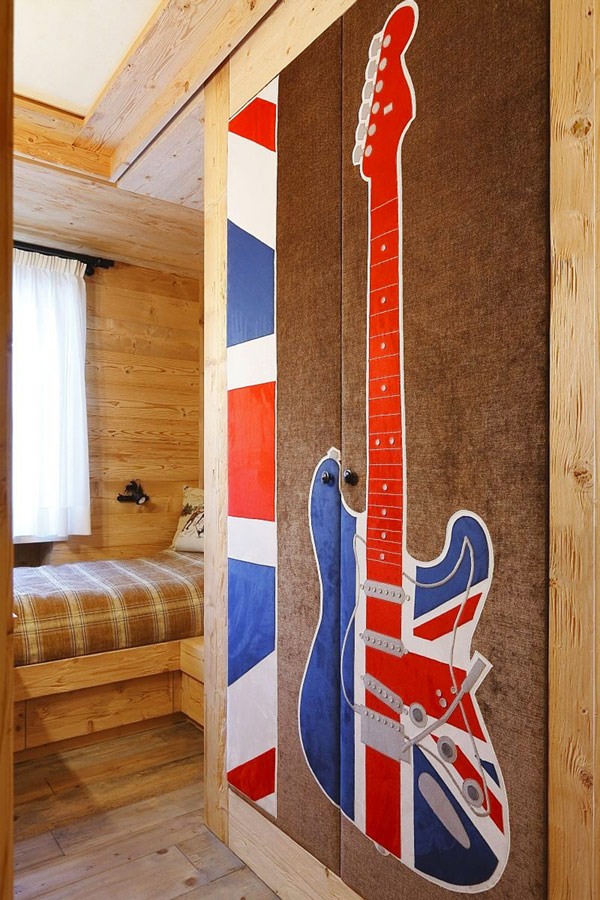 all wood kids room