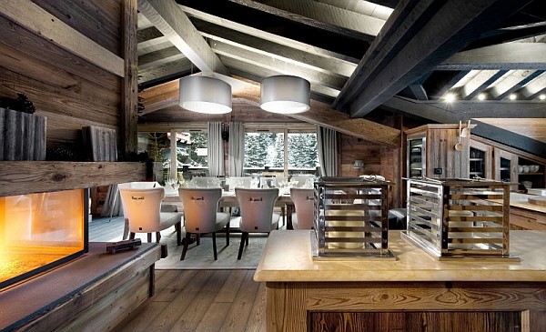 chalet living room