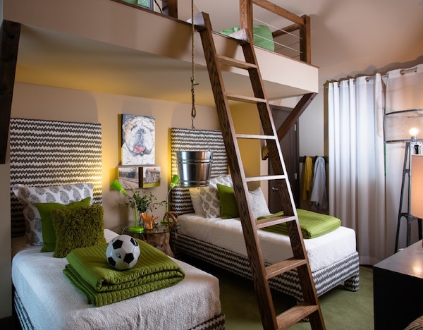 cool loft bed kids