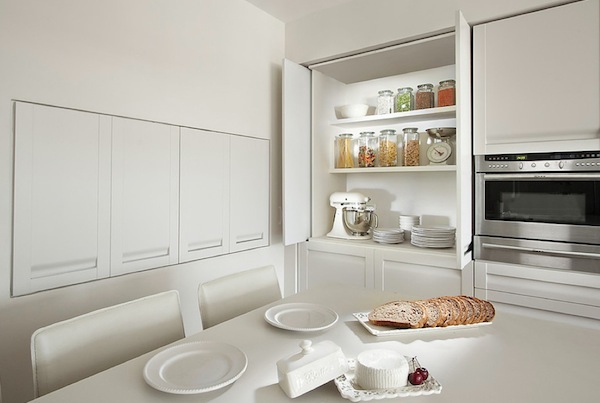 kitchen storage white