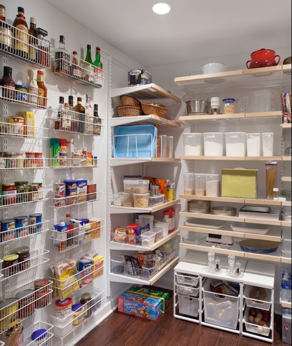 kitchen storage wire shelving