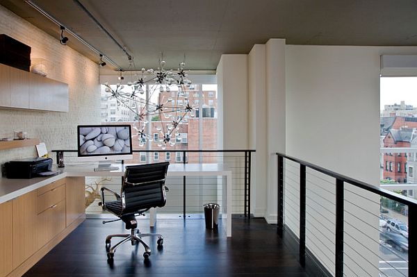 loft home office design