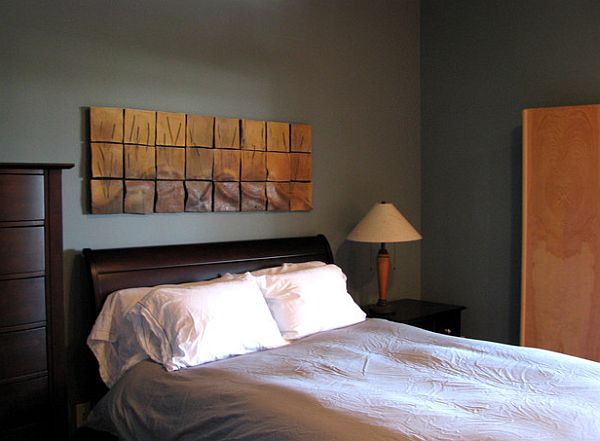 modern metal wall art for the bedroom