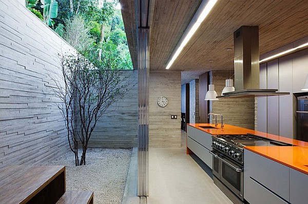 modern summer kitchen