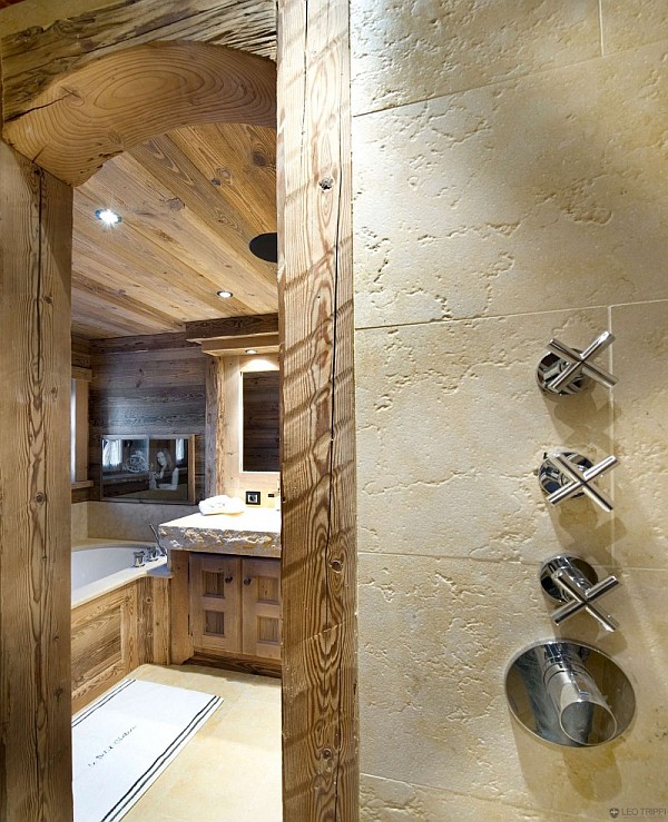 rustic bathroom