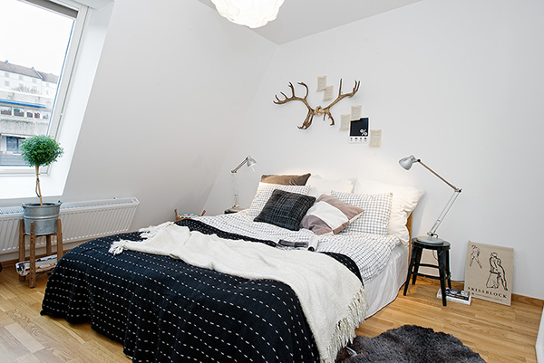 scandinavian bedroom