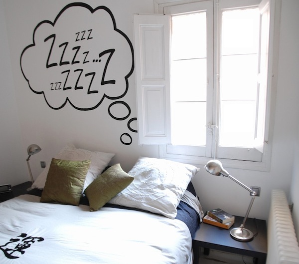 wall decal bedroom idea