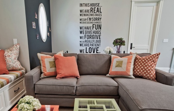 decals for living room walls