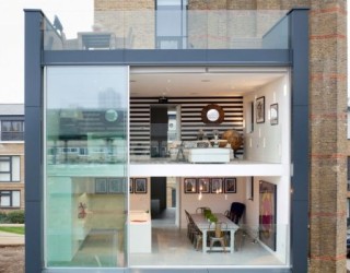 Fluid Design: Water Tower in London Transformed into a Contemporary Luxury Home