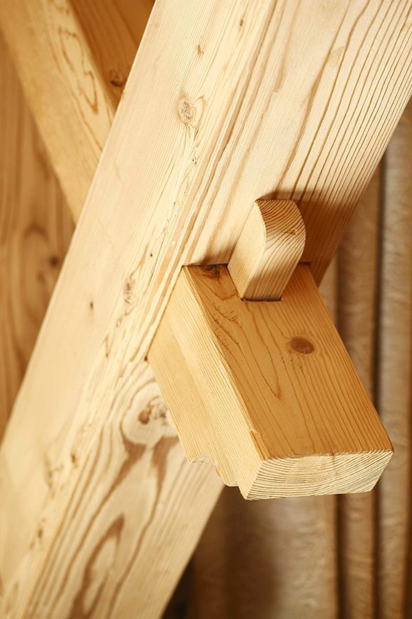 wooden details