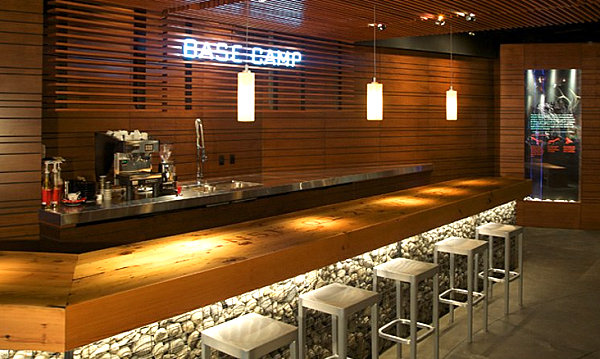 modern restaurant bar counter design