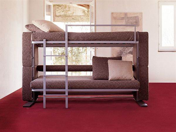 Convertible bunk beds