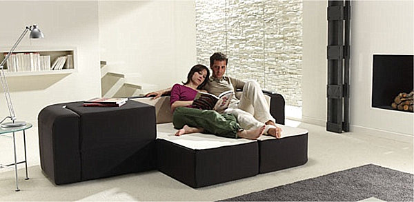 Convertible sofa seating