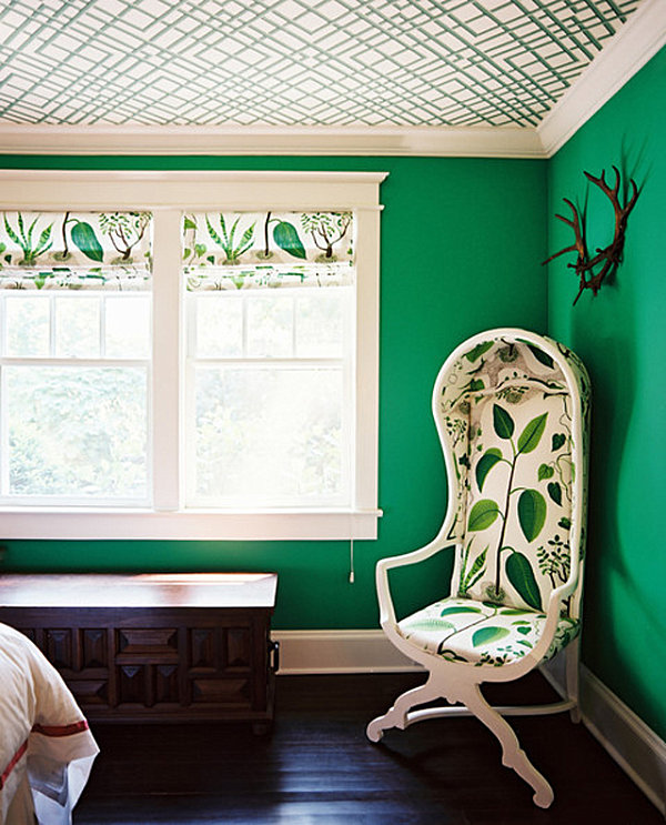 Emerald Green Bedroom Walls 