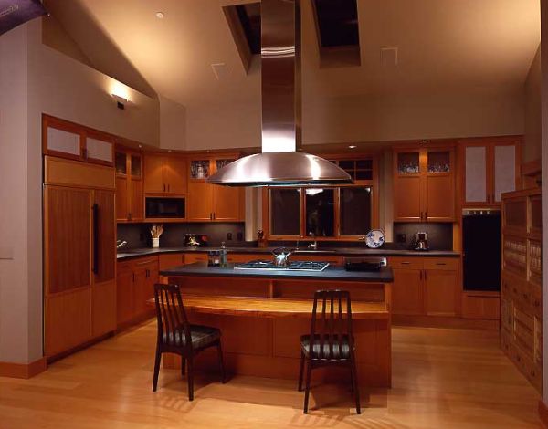 Ergonomic Asian kitchen with ample space