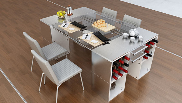 Multi-functional dining table