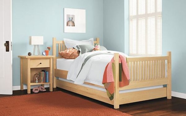 Riley Trundle Bed ideal for a kids room design with small bedroom space