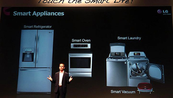 Smart appliance lineup from LG