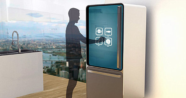 Smart fridge by Yanko Design