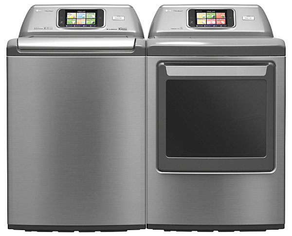 Smart washer and dryer from LG