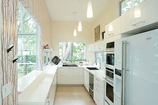 Sophisticated modern kitchen in neutral tones