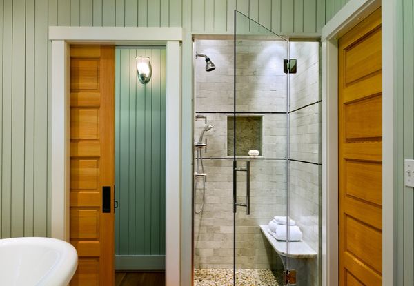 32 Stylish Glass Shower Door Designs - DigsDigs