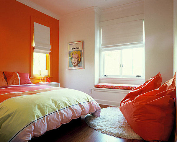 Tangerine bedroom