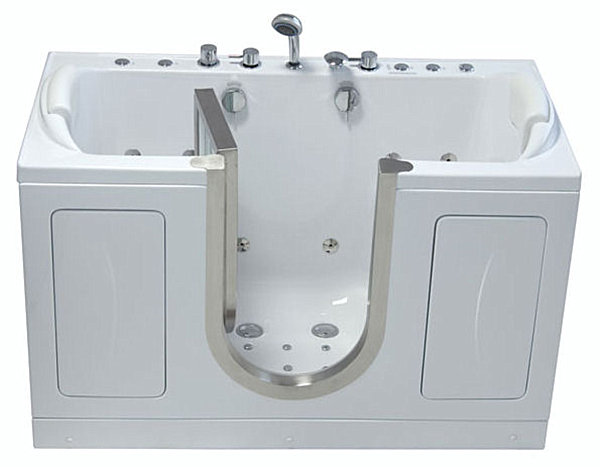 Two-seater walk in tub