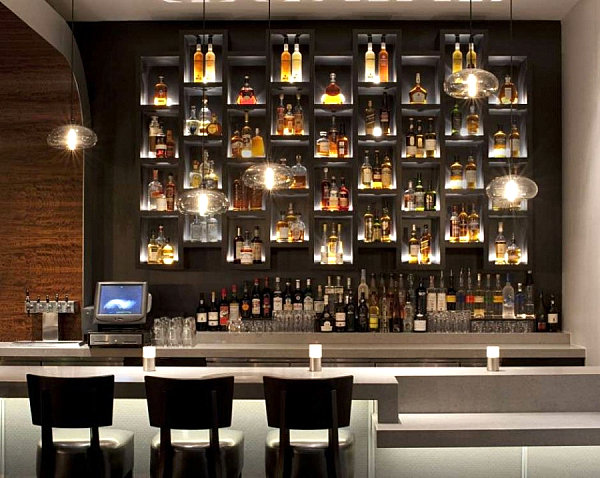 modern restaurant bar counter design