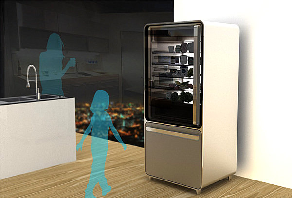 Yanko Design's smart fridge