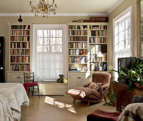 inspiring built-in bookshelves for more functional storage