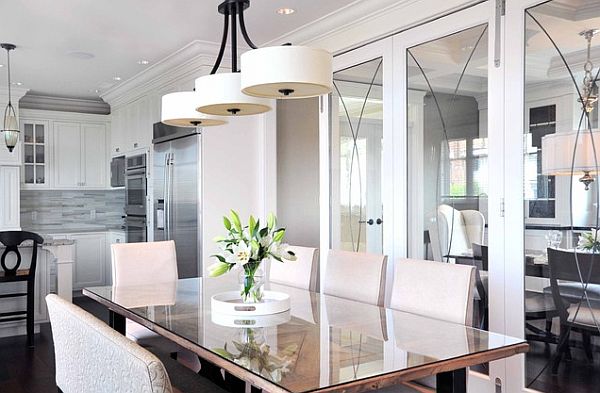 elegant lighting fixture - dining room