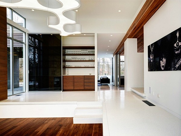 glossy living room