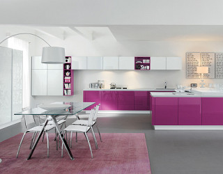 Purple Finishes For Kitchens With Style 