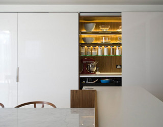 Small Space Solutions: Hidden Kitchen from Minosa Design