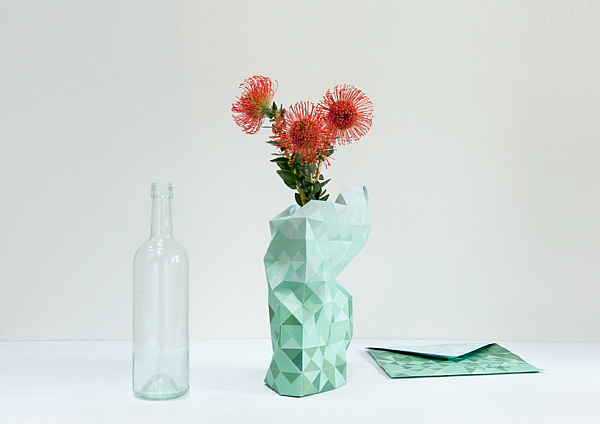 paper vase cover