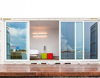 Sleeping Around Shipping Container Hotel: Always on the Move!