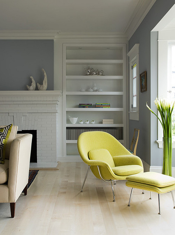 Spring colors for the living room