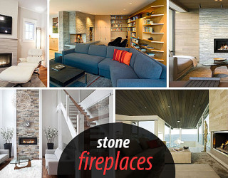 Stone Fireplaces Add Warmth and Style to the Modern Home