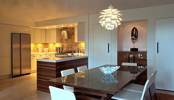 stylish lighting under kitchen cabinets