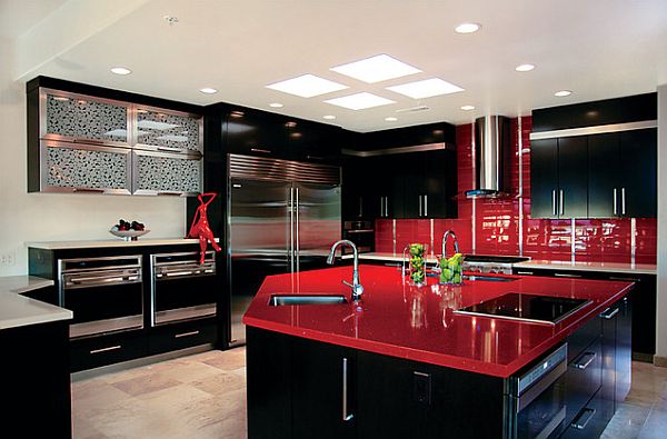 Red Kitchen Design Ideas, Pictures and Inspiration