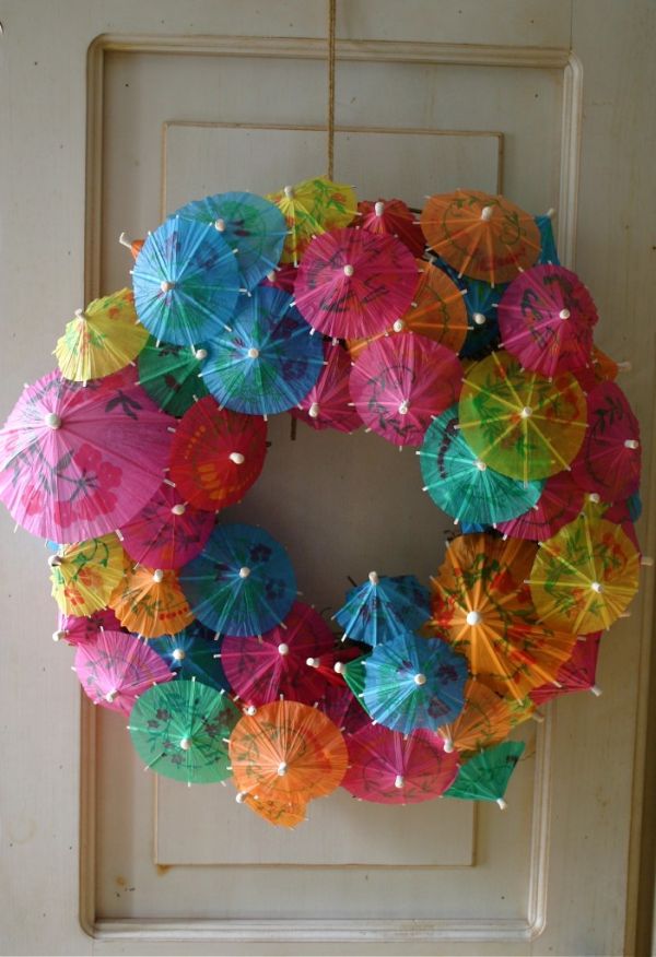 umbrella wreath