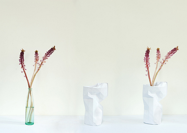 water proof paper vase cover