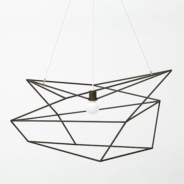 Angular pendant lighting