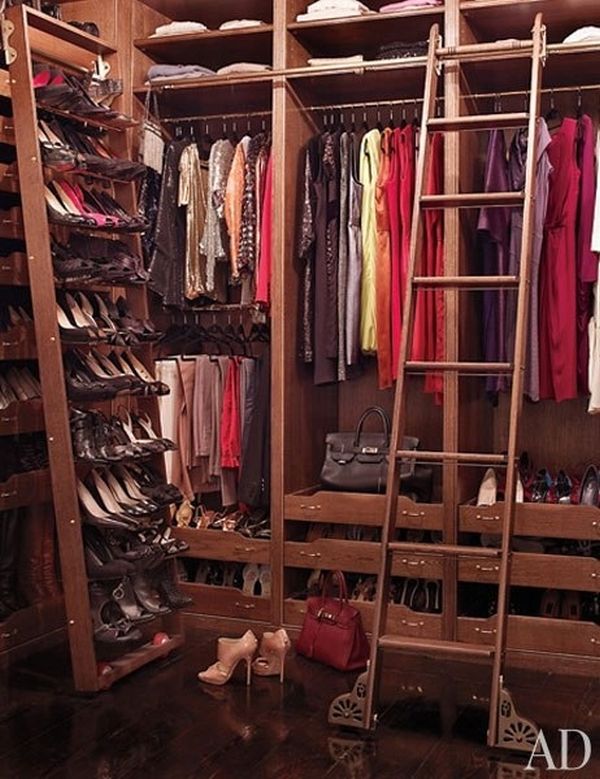 Brooke Shields' top-notch closet.