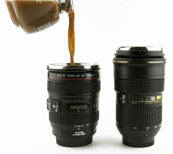 Camera Lens Coffee Mug