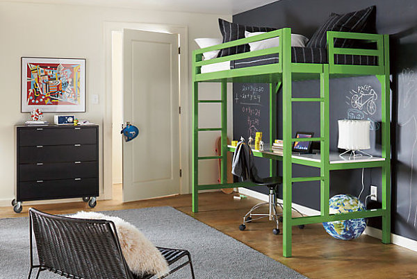 Contemporary loft bed