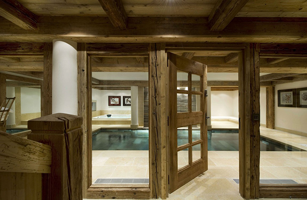 Courchevel Ski Chalet - indoor pool