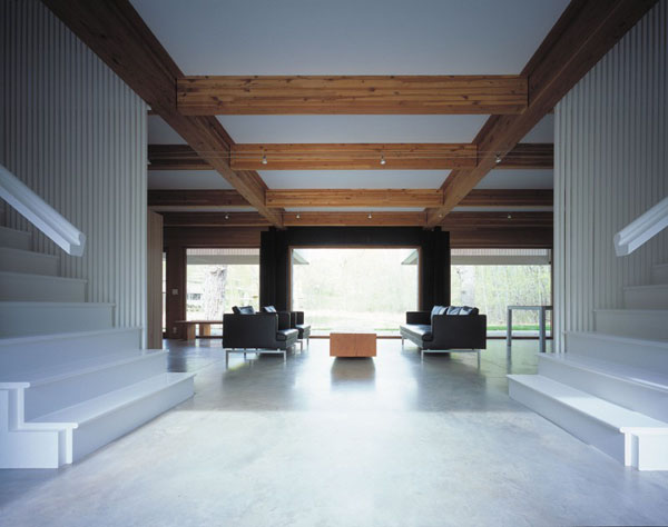 Exposed beams in modern residences (10)